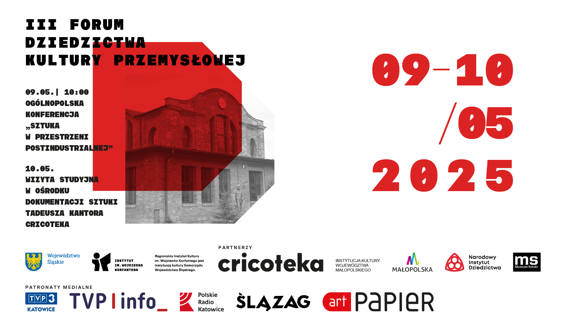 Grafika z III Forum Dziedzictwa Kultury Przemysłowej