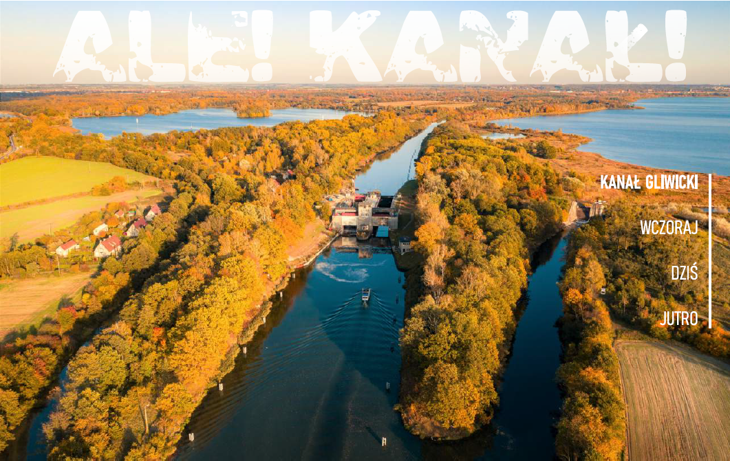 Okładka do publikacji ALE! KANAŁ! Wczoraj. Dziś. Jutro.