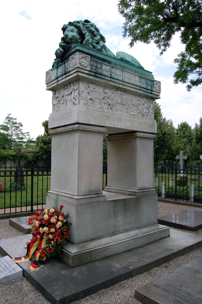 Berlin, Cmentarz Inwalidów, nagrobek gen. Gerharda Johanna Scharnhorsta. Fot. A. Syska (2009)