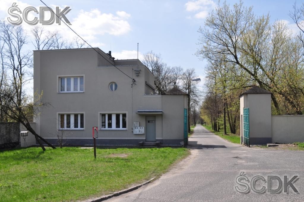 Budynek bramny. Fot. A. Syska