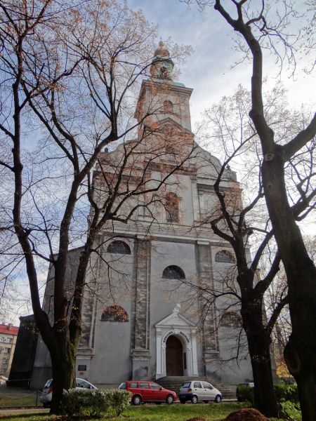 Cieszyn, kościół Jezusowy (proj. H. G. Haüsrucker 1710–1723, wieża 1750).jpg
