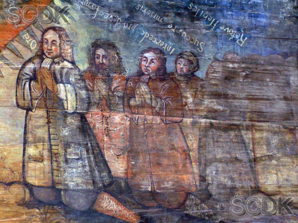 Fragment Adoracji Matki Bożej