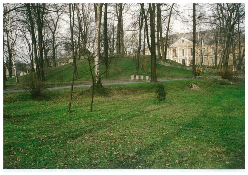 Grodzisko w Wodzisławiu Śląskim. Fot. E. Tomczak (1993)