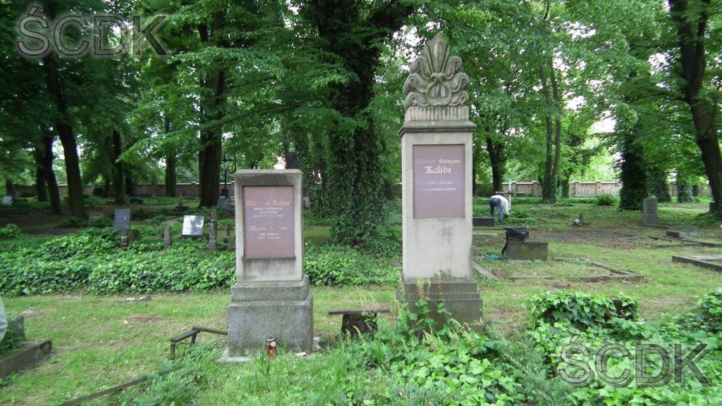 Nagrobek Theodora Erdmanna Kalidego (obok brata Wilhelma), Gliwice, Cmentarz Hutniczy, ul. Robotnicza, fot. J. Woźniakowski, 2013 r.