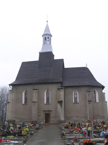 Orzesze, kościół pw. św. Wawrzyńca (ok. 1590)