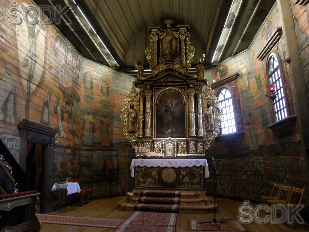 Widok na prezbiterium