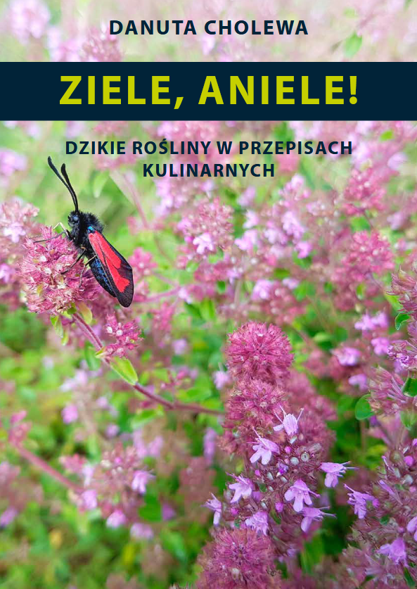 Okładka książki „Ziele, Aniele! Dzikie rośliny w przepisach kulinarnych” Danuty Cholewy