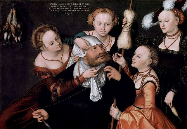 Zniewieściały Herkules.