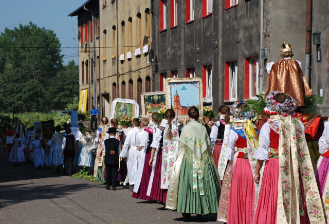 Procesja w Świętochłowicach-Lipinach