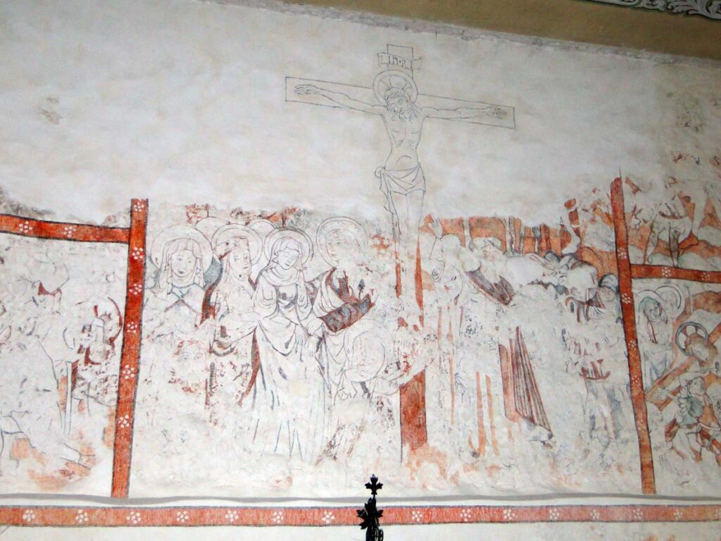 Scena figuralna związana z Pasją Chrystusa - Ukrzyżowanie