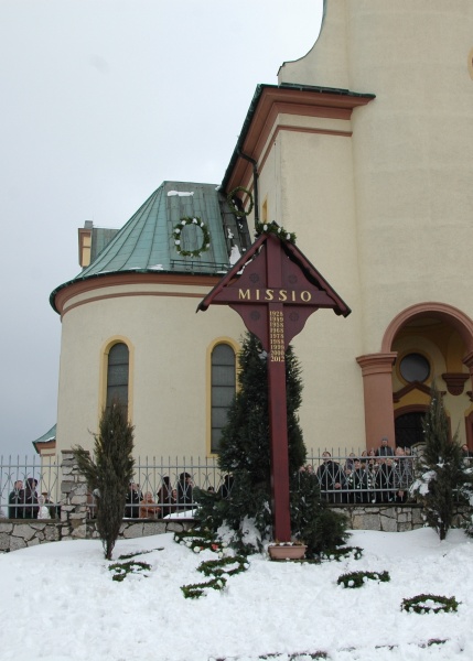 Kościółw dzielnicy Gliwice Ostrowy