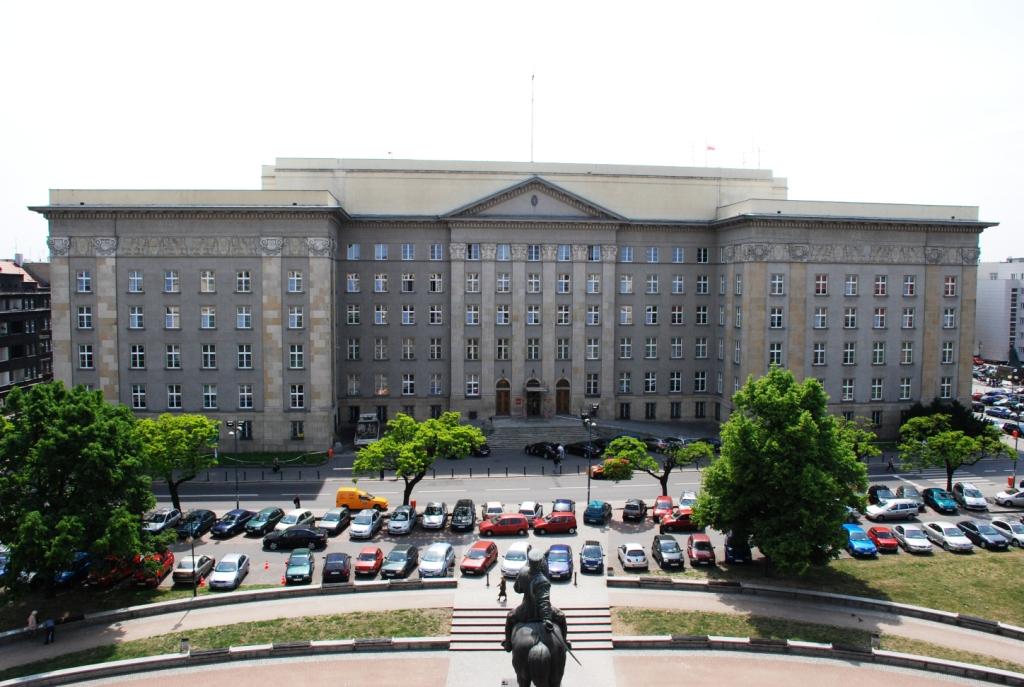 Zdjęcie gmachu Urzędu Wojewódzkiego i Sejmu Śląskiego w Katowicach