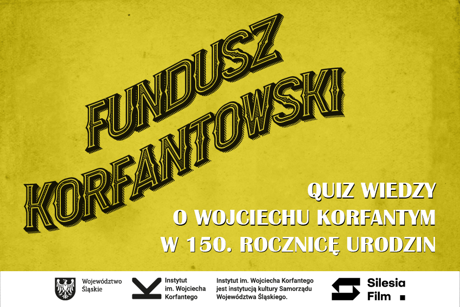 Grafika ilustracyjna projektu Quiz wiedzy o Wojciechu Korfantym w 150. rocznicę urodzin