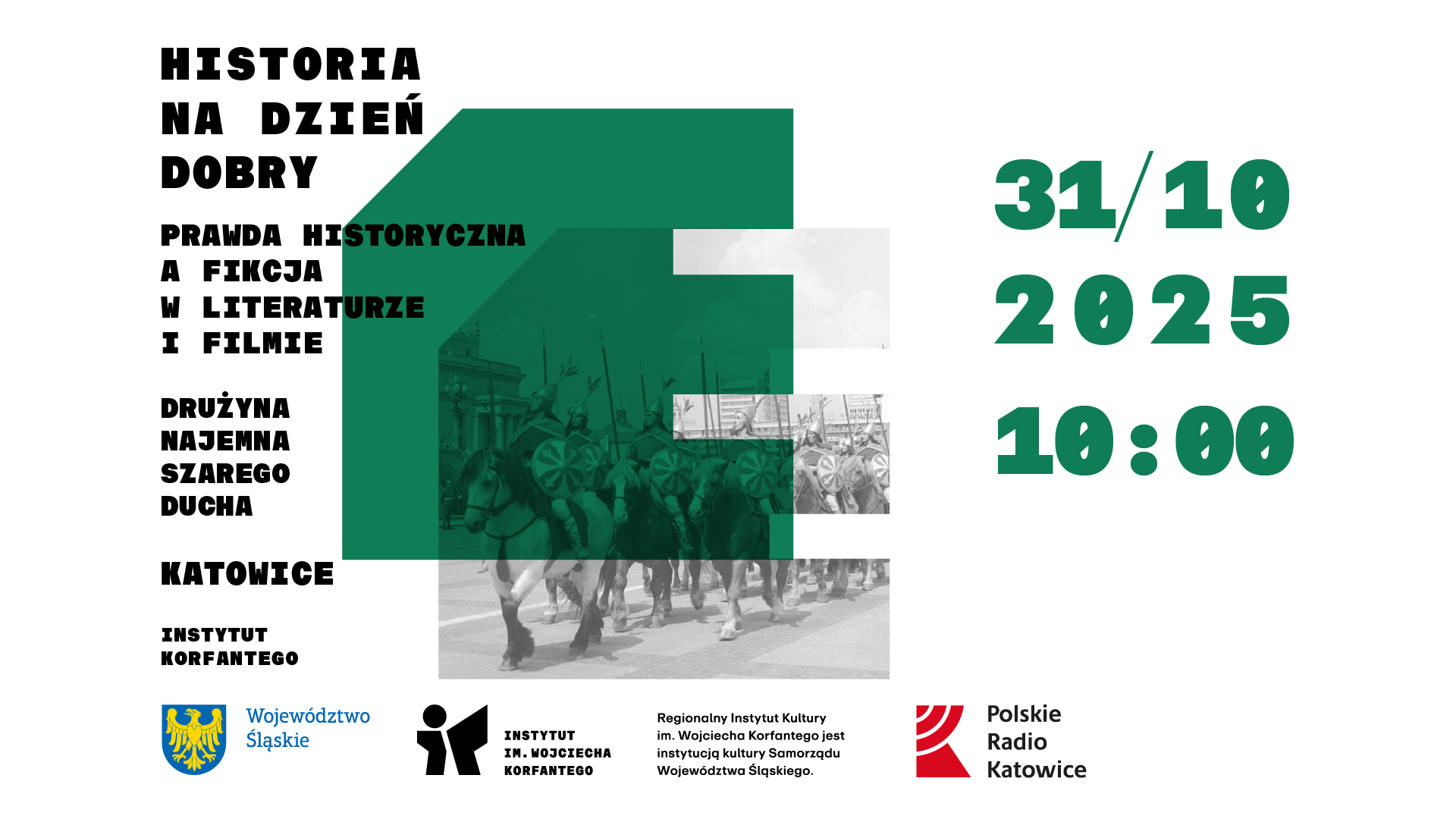 Grafika zapowiadająca wydarzenie Historia na Dzień Dobry