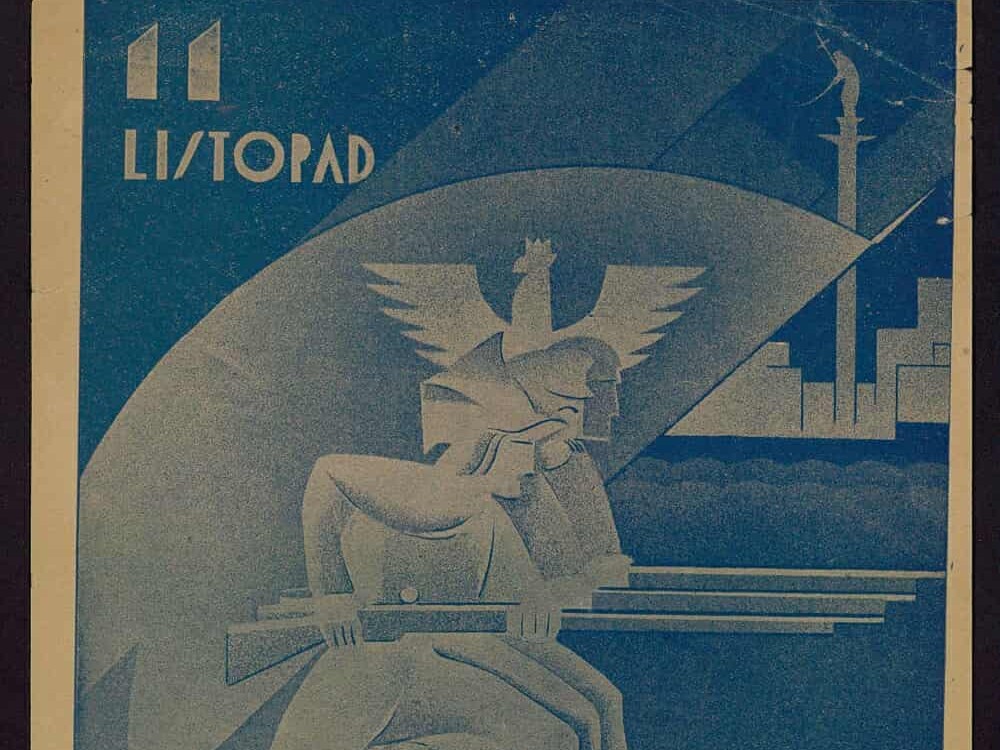 Ulotka z okazji 11 listopada. Zbiory: Polona