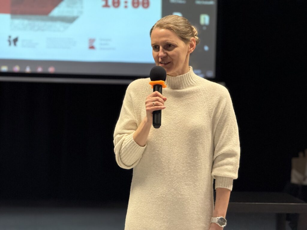 Na zdjęciu Śląska Konserwator Zabytków podczas Konferencji Konserwatorskiej "Kamień i Cegła"