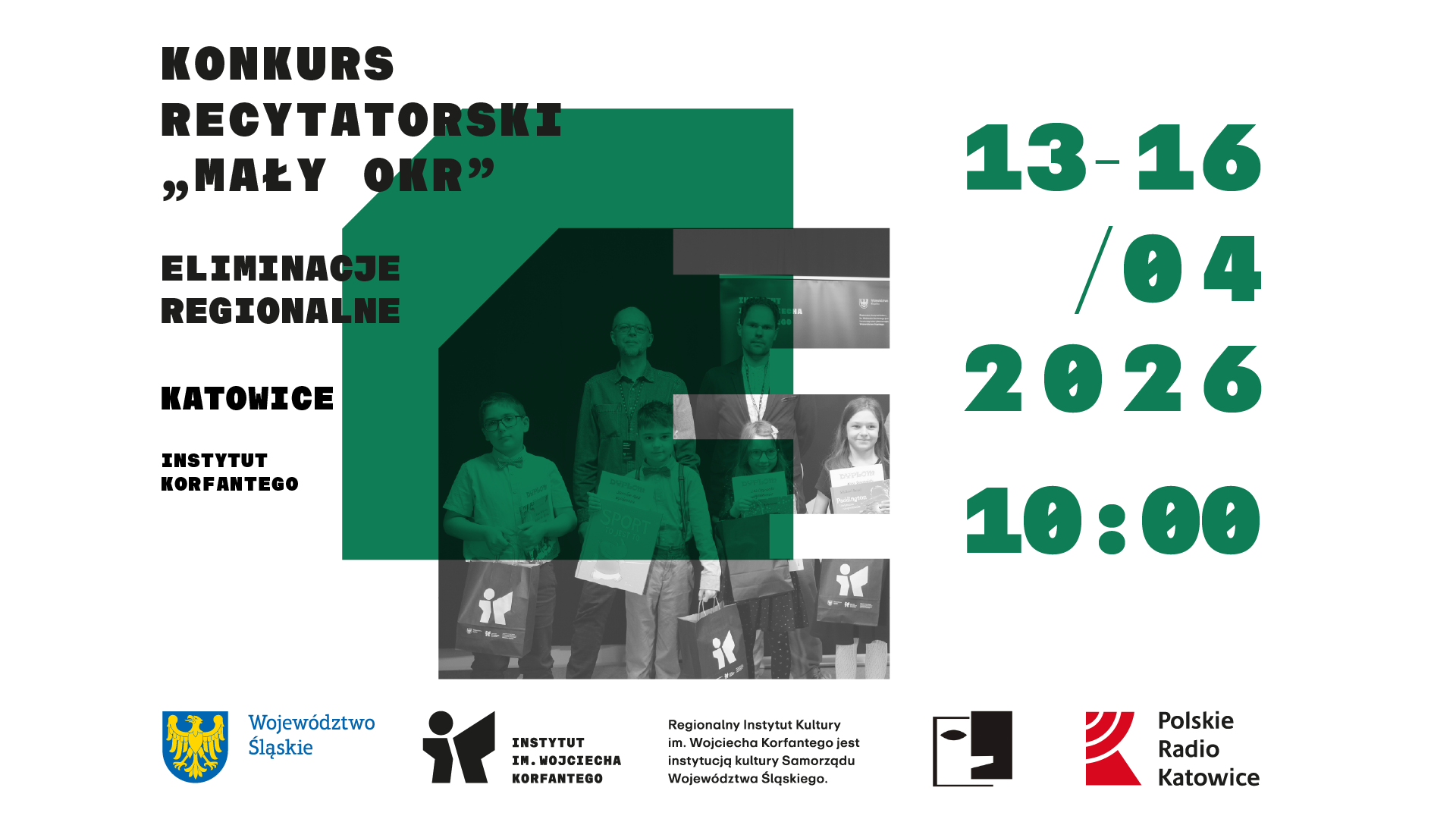 Grafika zapowiadająca konkurs "Mały OKR"